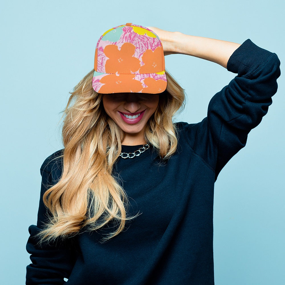 ANDY WARHOL - FLOWERS - BASEBALL UNISEX BASEBALL CAP