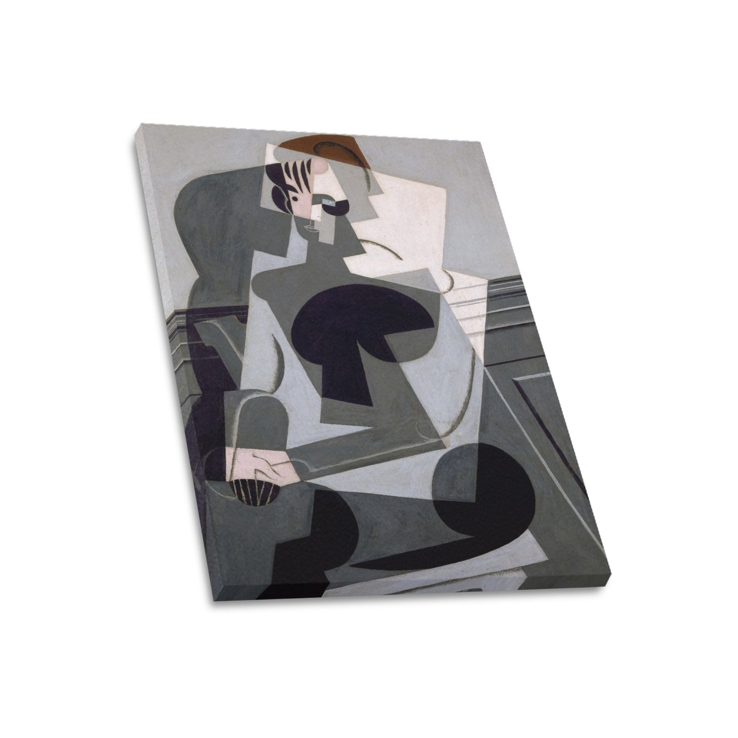 JUAN GRIS - PORTRAIT OF JOSETTE GRIS (1916) - WRAPPED CANVAS PRINT 20" x 24"