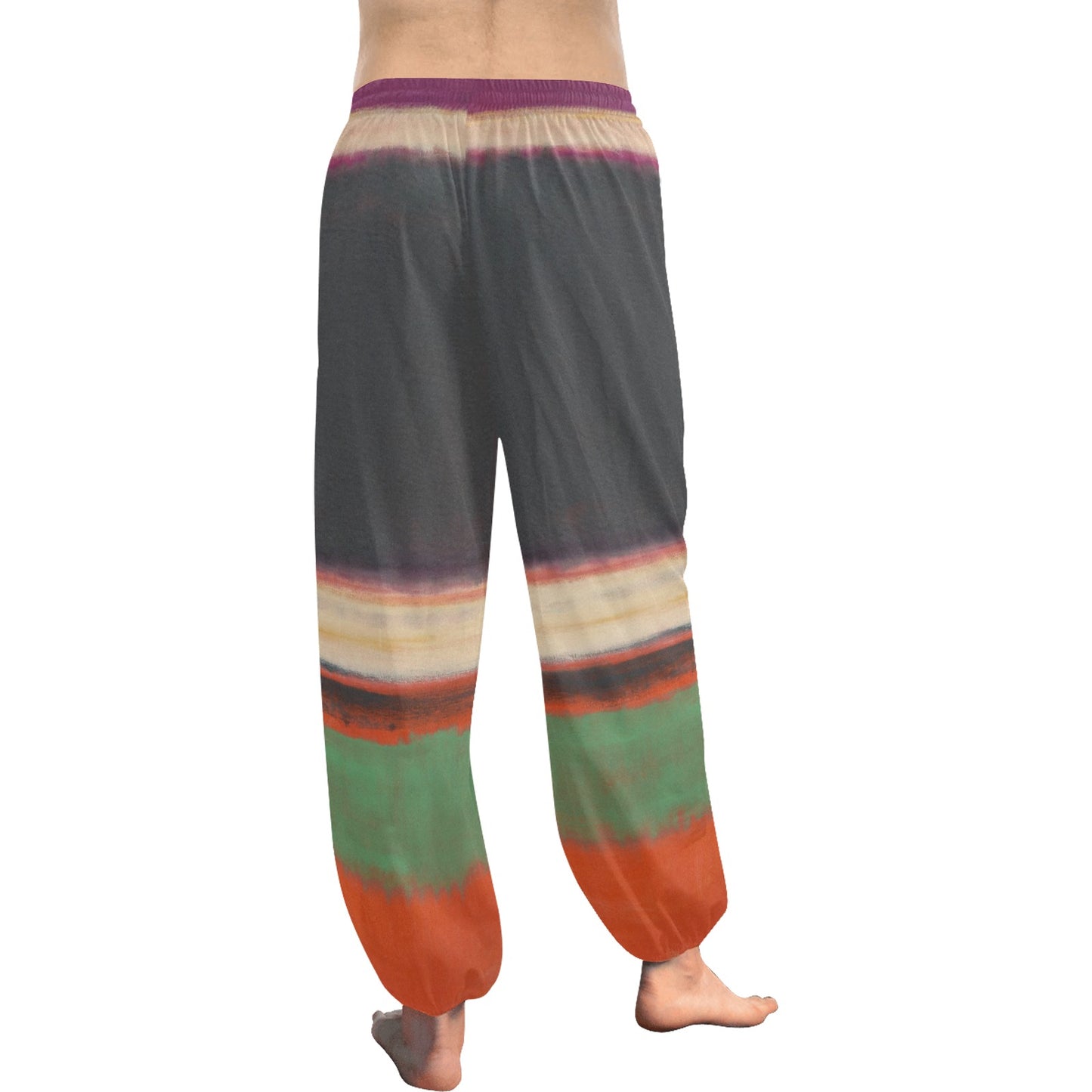 MARK ROTHKO - ABSTRACT - WOMEN'S HAREM ART PANTS