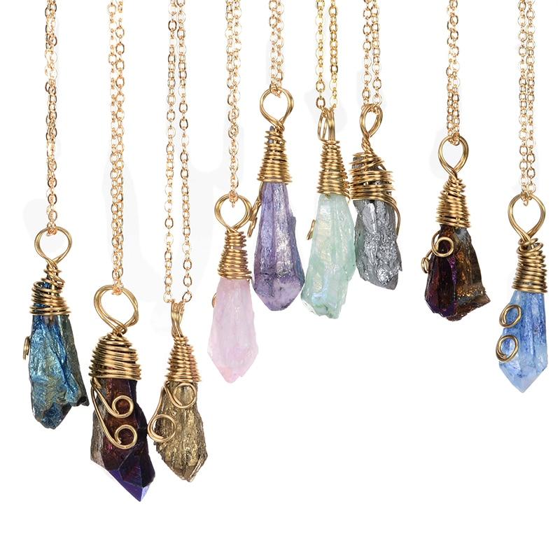 NATURAL STONES COLLECTION; https://www.giftsbylada.com/collections/raw-natural-stone-pendants-on-a-golden-chain