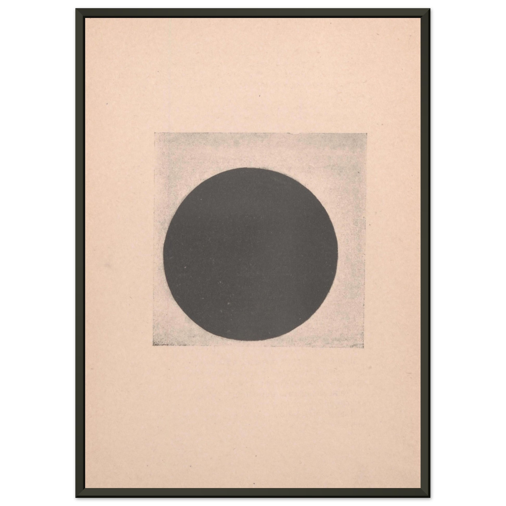 KAZIMIR MALEVICH - BLACK CIRCLE (1916)