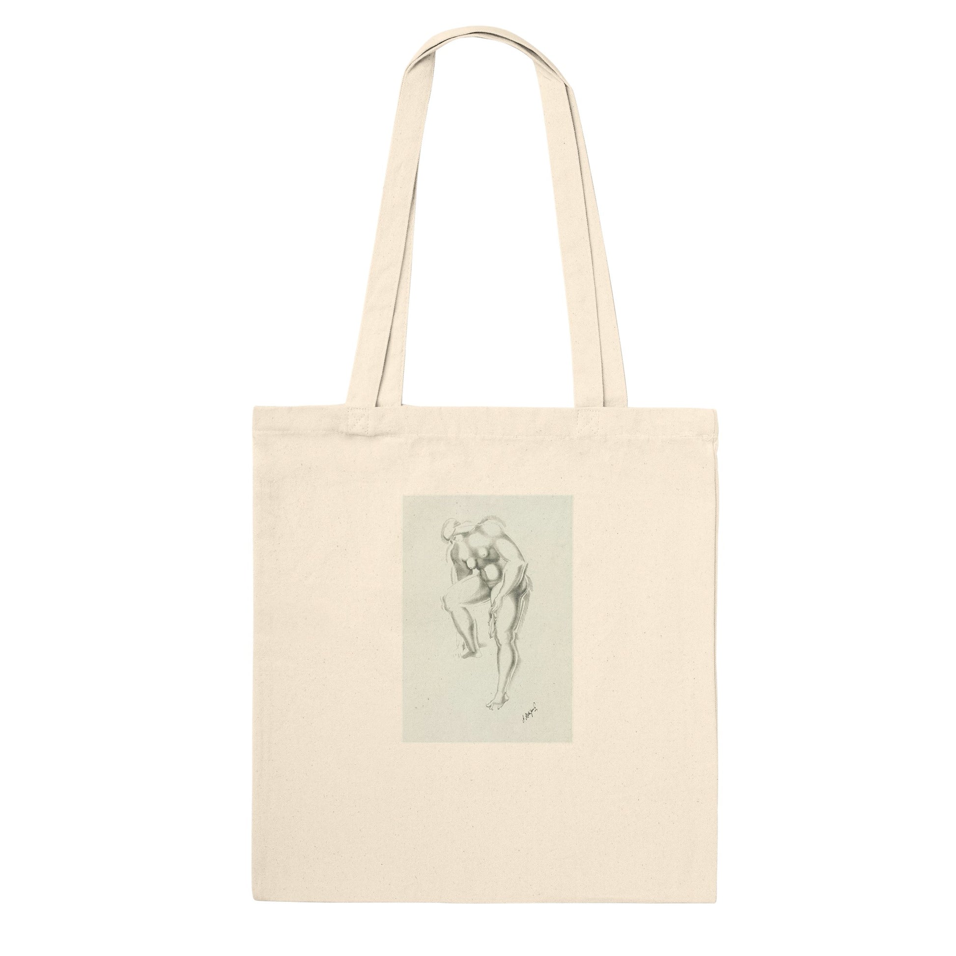 077a131AFTER AUGUSTE RODIN - ABSTRACT NUDE - CLASSIC TOTE BAG