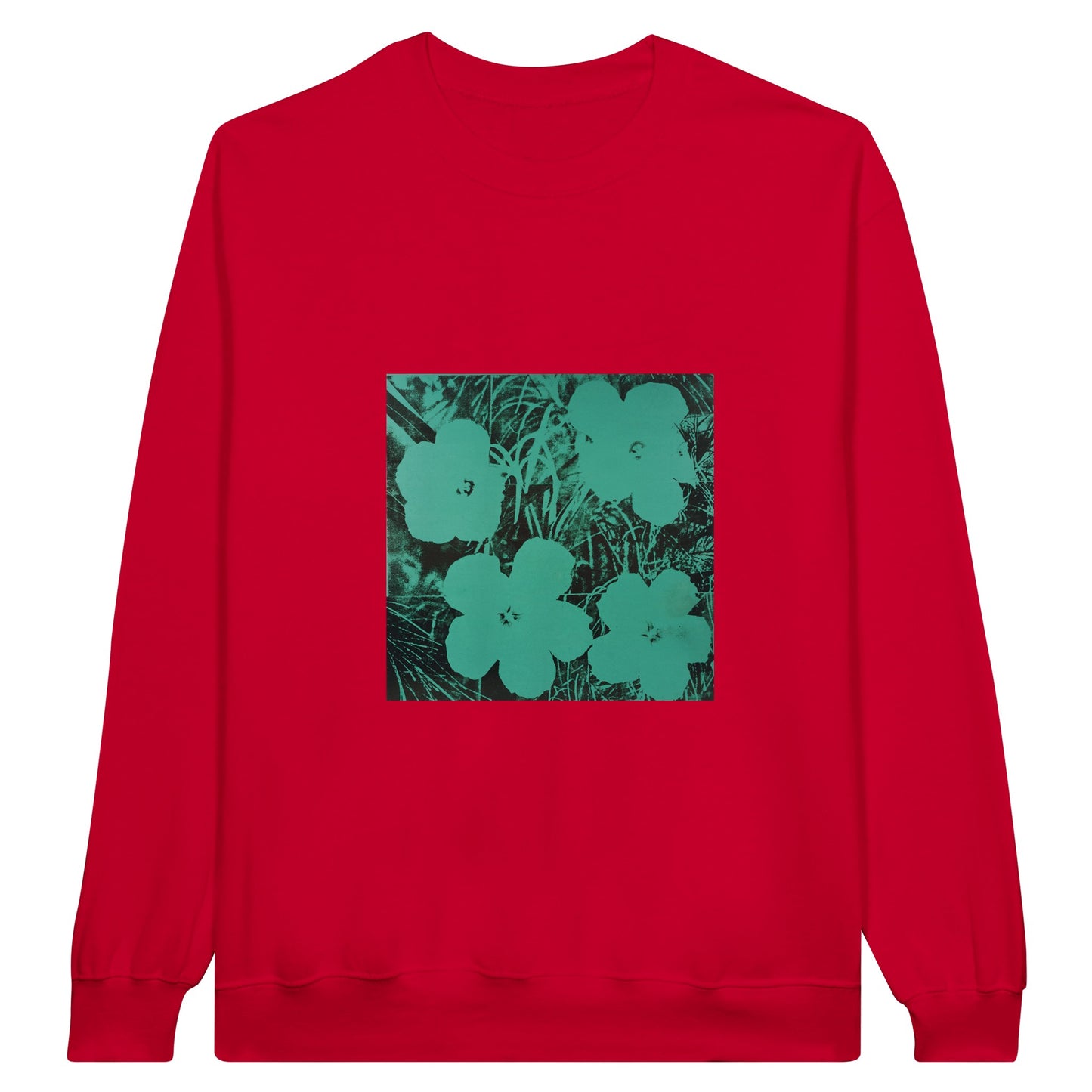 ANDY WARHOL - TEN-FOOT FLOWERS - CLASSIC UNISEX SWEATSHIRT 