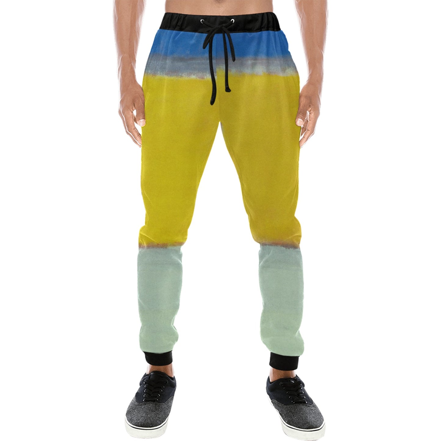 MARK ROTHKO - ABSTRACT - CASUAL BAGGY SLACKS