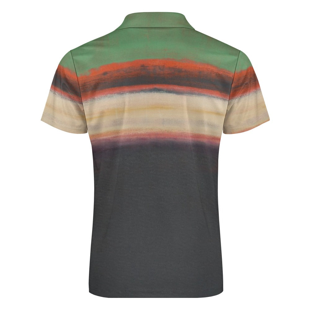 MARK ROTHKO - ABSTRACT ART - SHORT SLEEVE POLO SHIRT