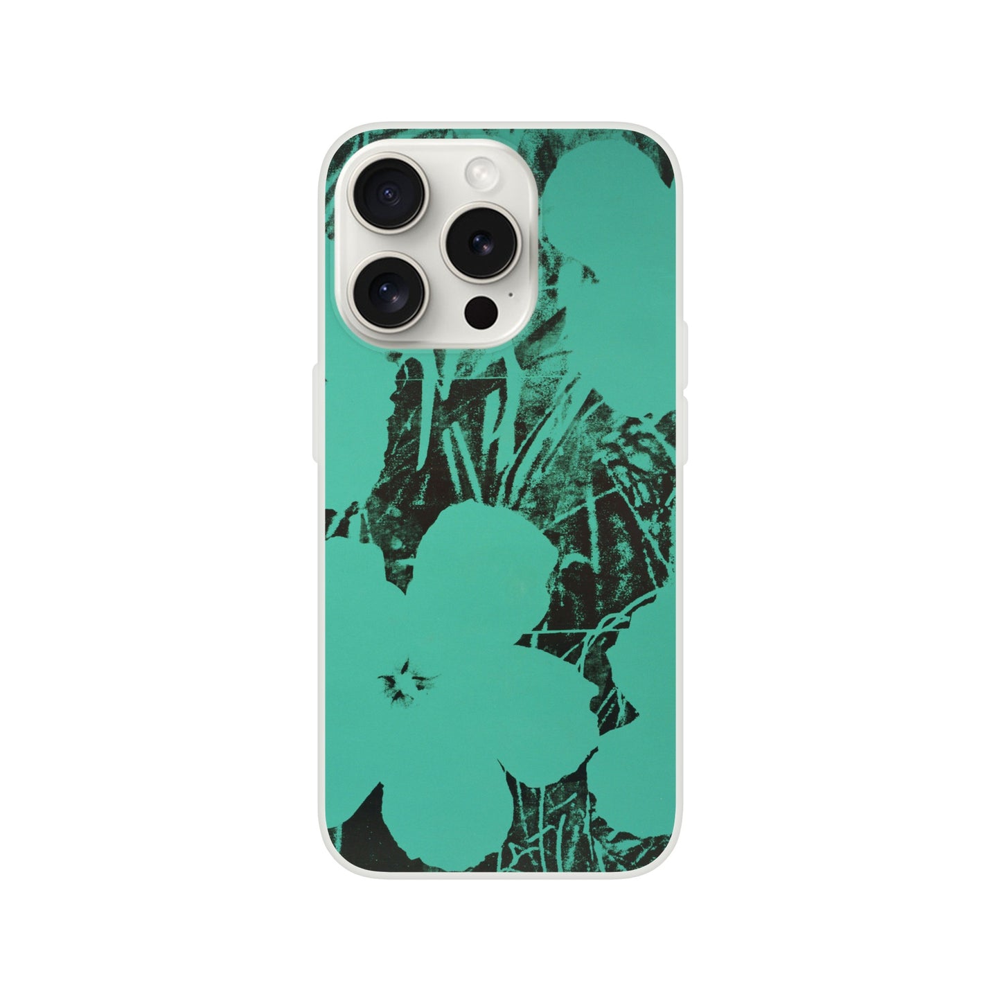 ANDY WARHOL - FLOWERS - FLEXI iPHONE CASE