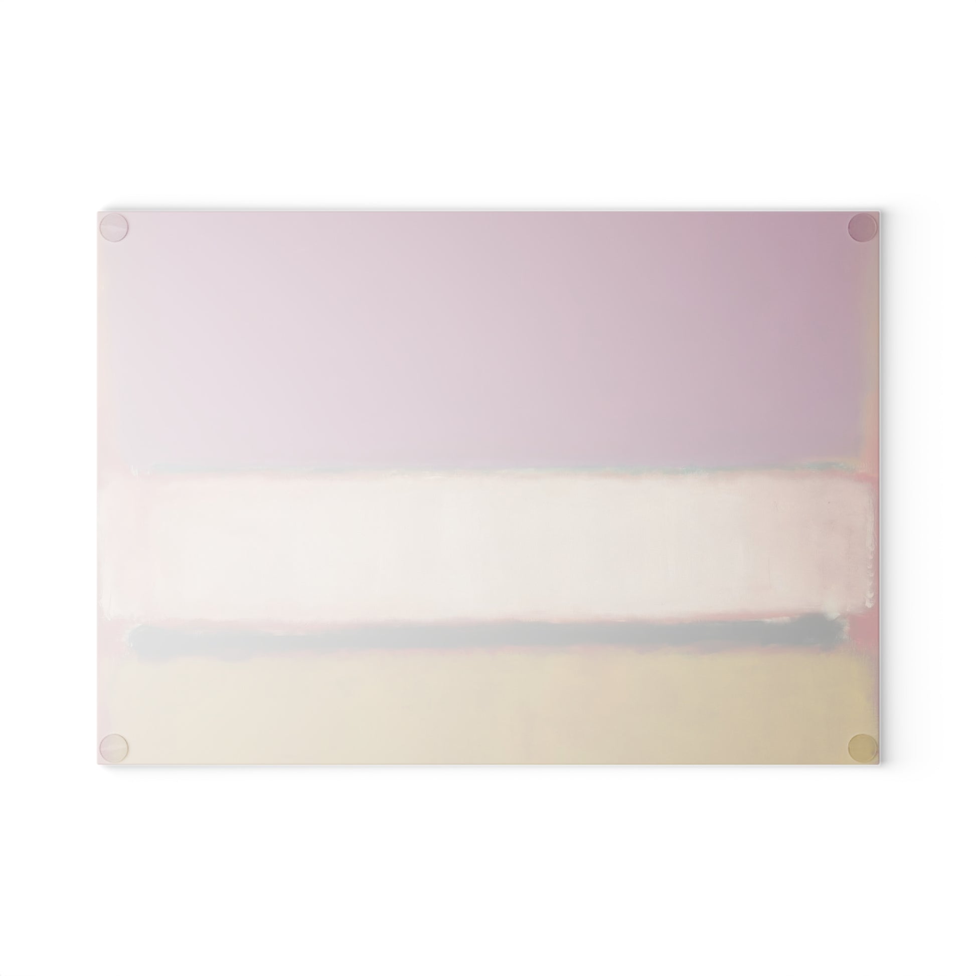 MARK ROTHKO - ABSTRACT - ART GLASS CUTTING BOARD