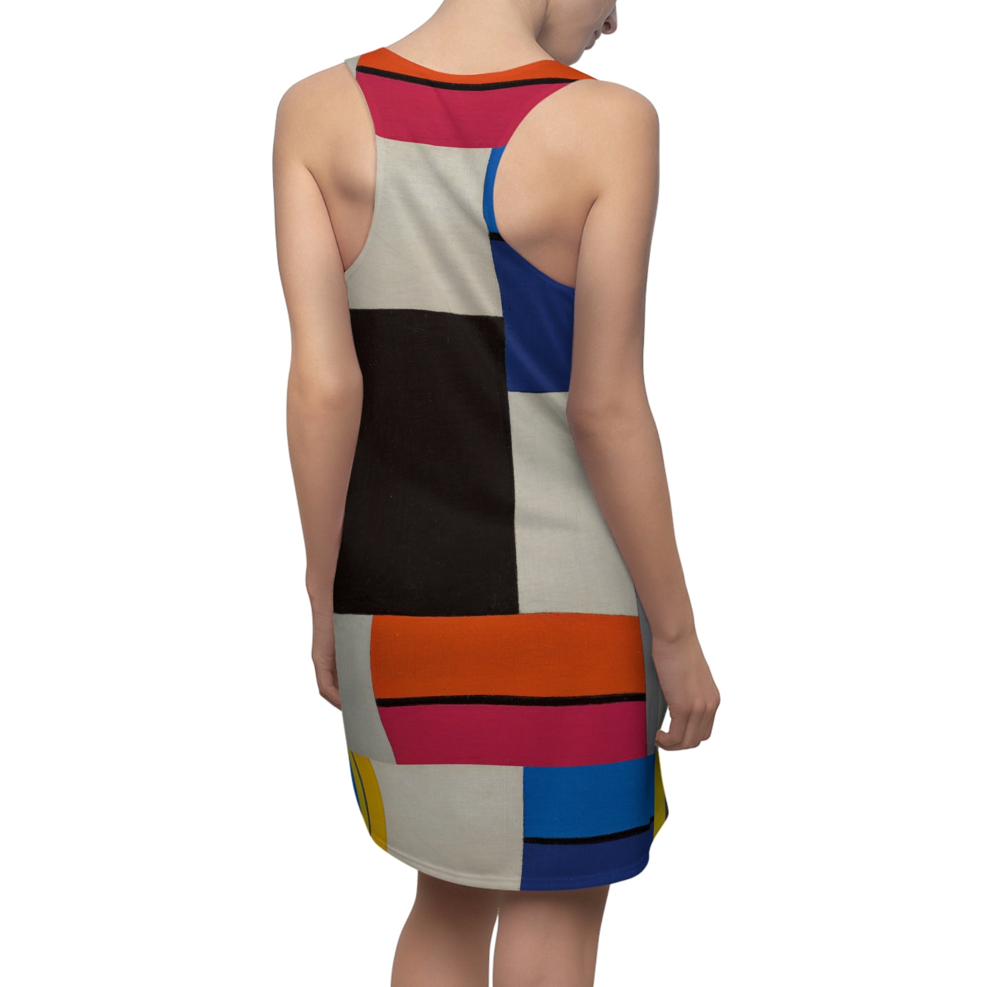 THEO VAN DOESBURG - COMPOSITION XXI - CUT & SEW RACERBACK DRESS