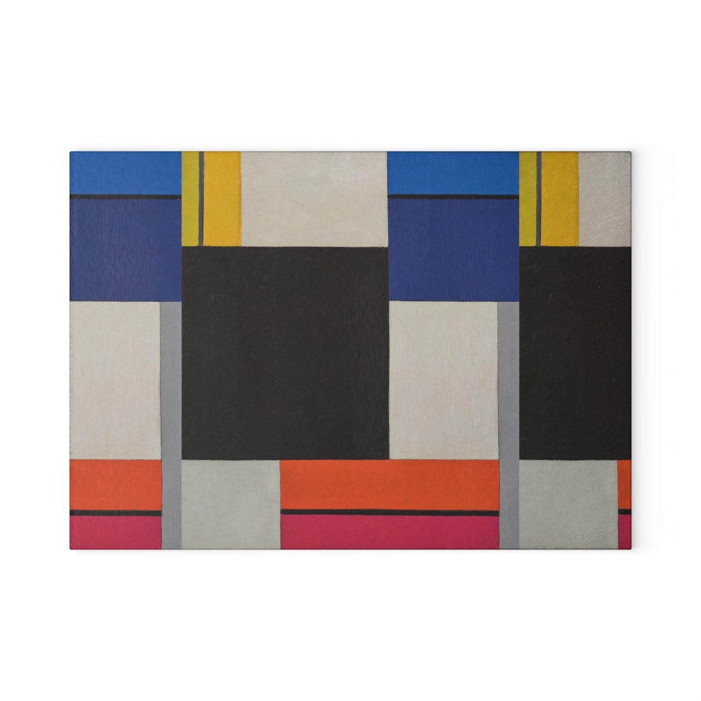 THEO VAN DOESBURG - COMPOSITION XXI - ART GLASS CUTTING BOARD