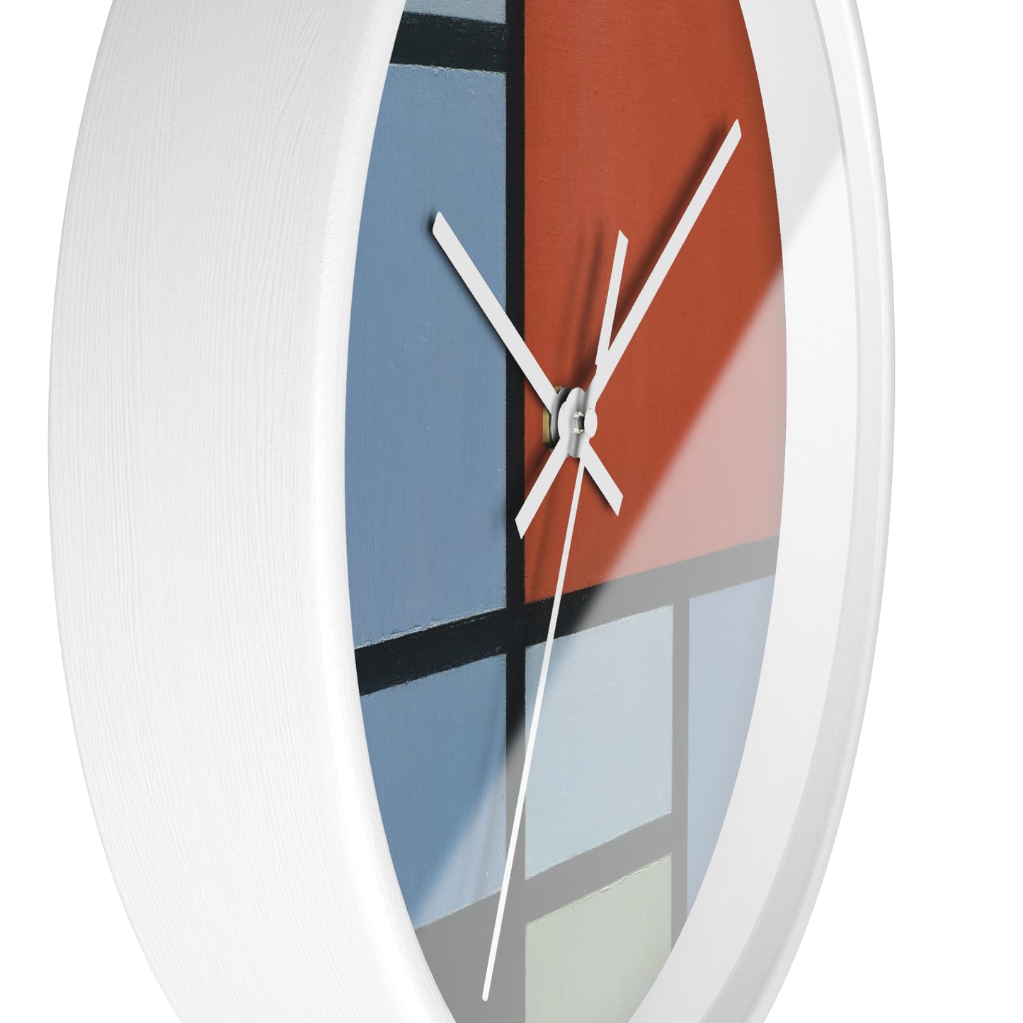 PIET MONDRIAN - COMPOSITION - WOODEN ART WALL CLOCK