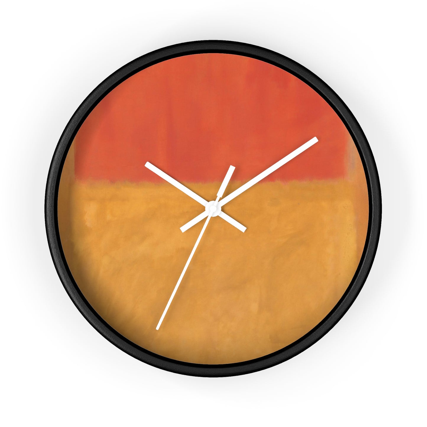 MARK ROTHKO - ABSTRACT - WOODEN WALL ART CLOCK 