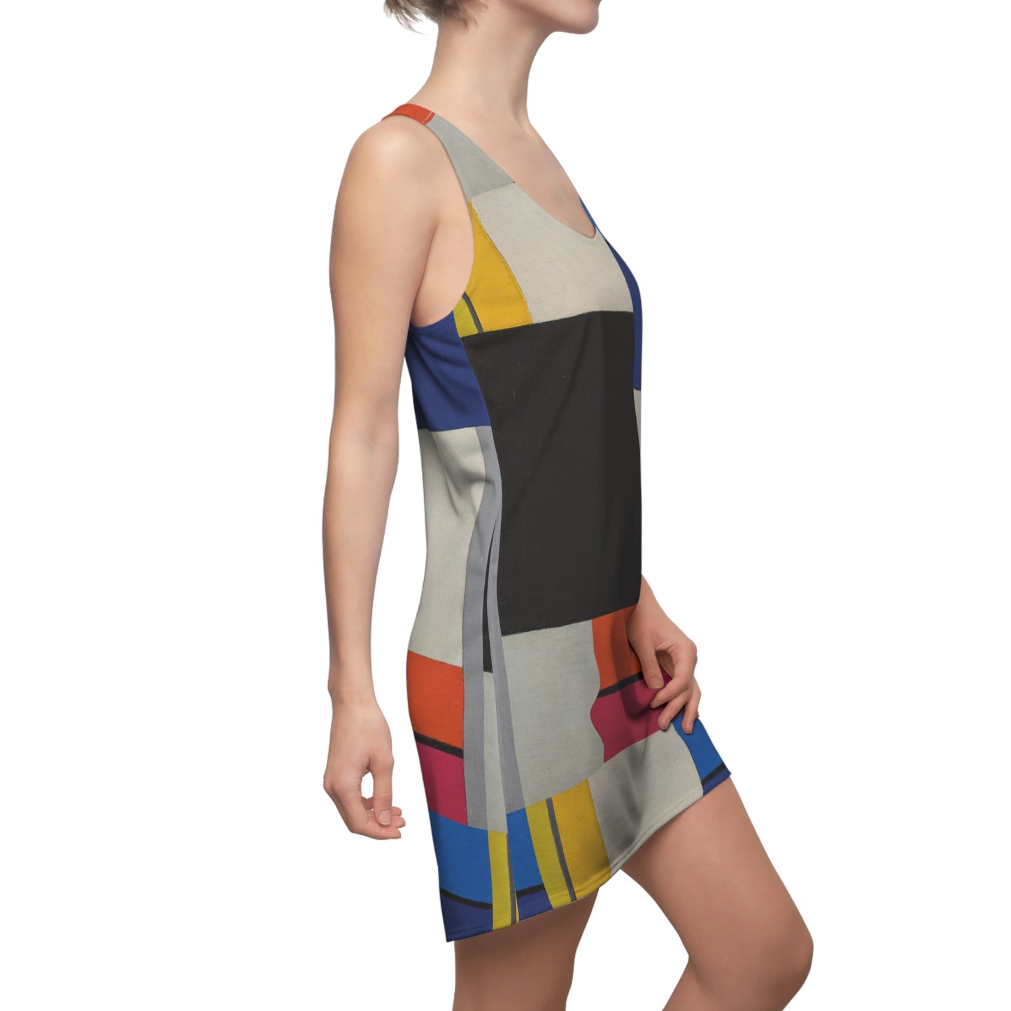 THEO VAN DOESBURG - COMPOSITION XXI - CUT & SEW RACERBACK DRESS