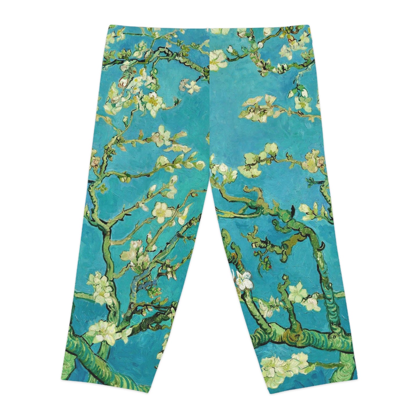 VINCENT VAN GOGH - ALMOND BLOSSOMS - CAPRI LEGGINGS FOR HER