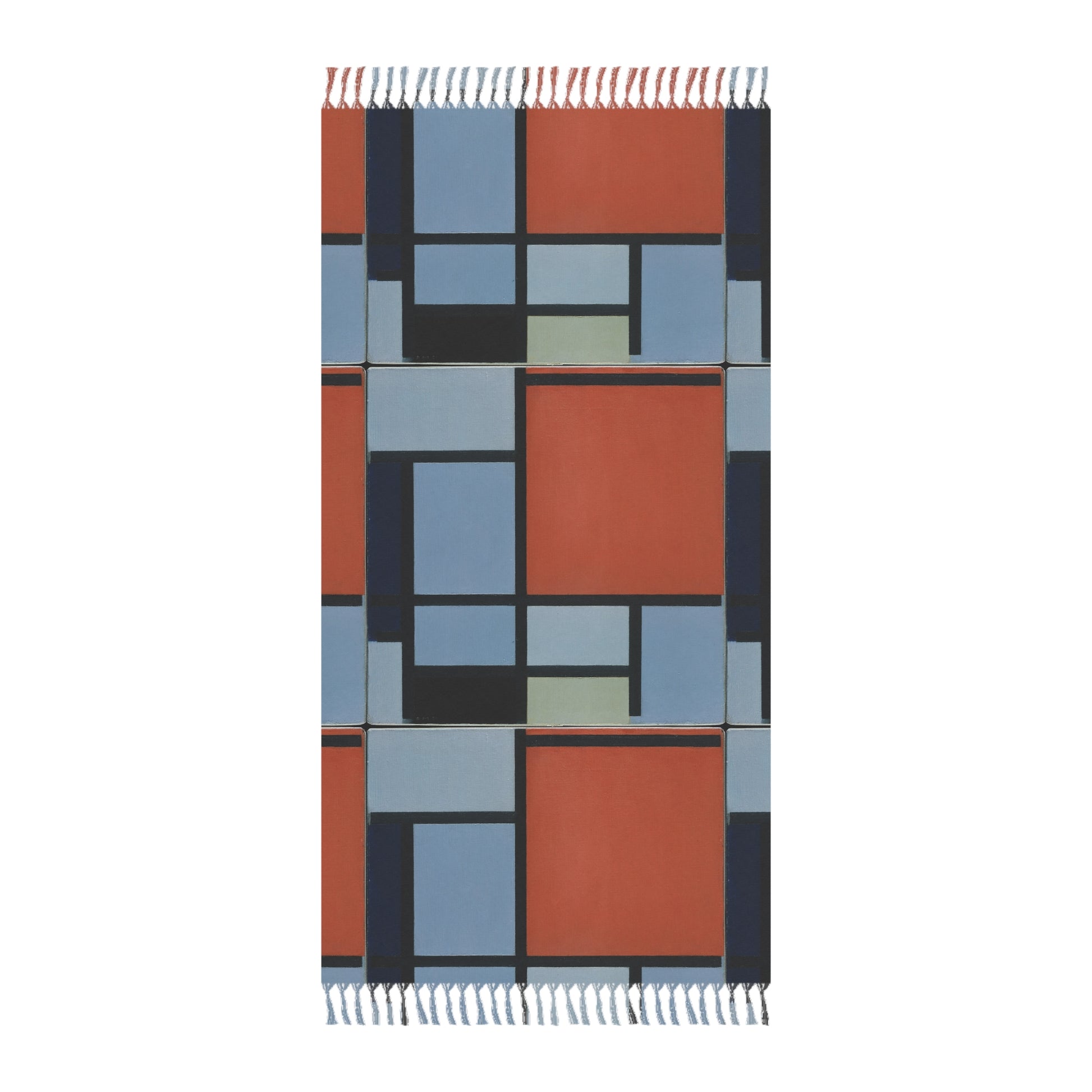 PIET MONDRIAN - COMPOSITION - BOHO BEACH TOWEL