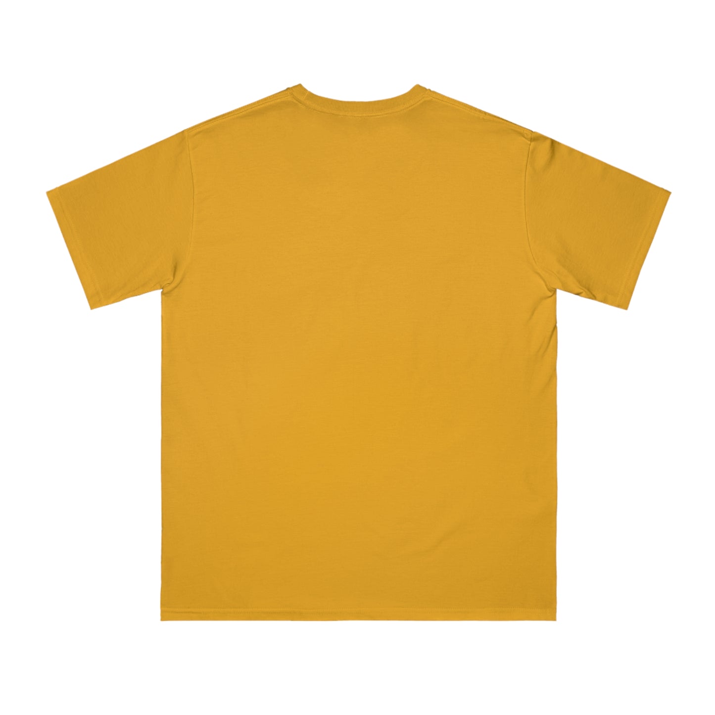 a yellow t - shirt on a white background