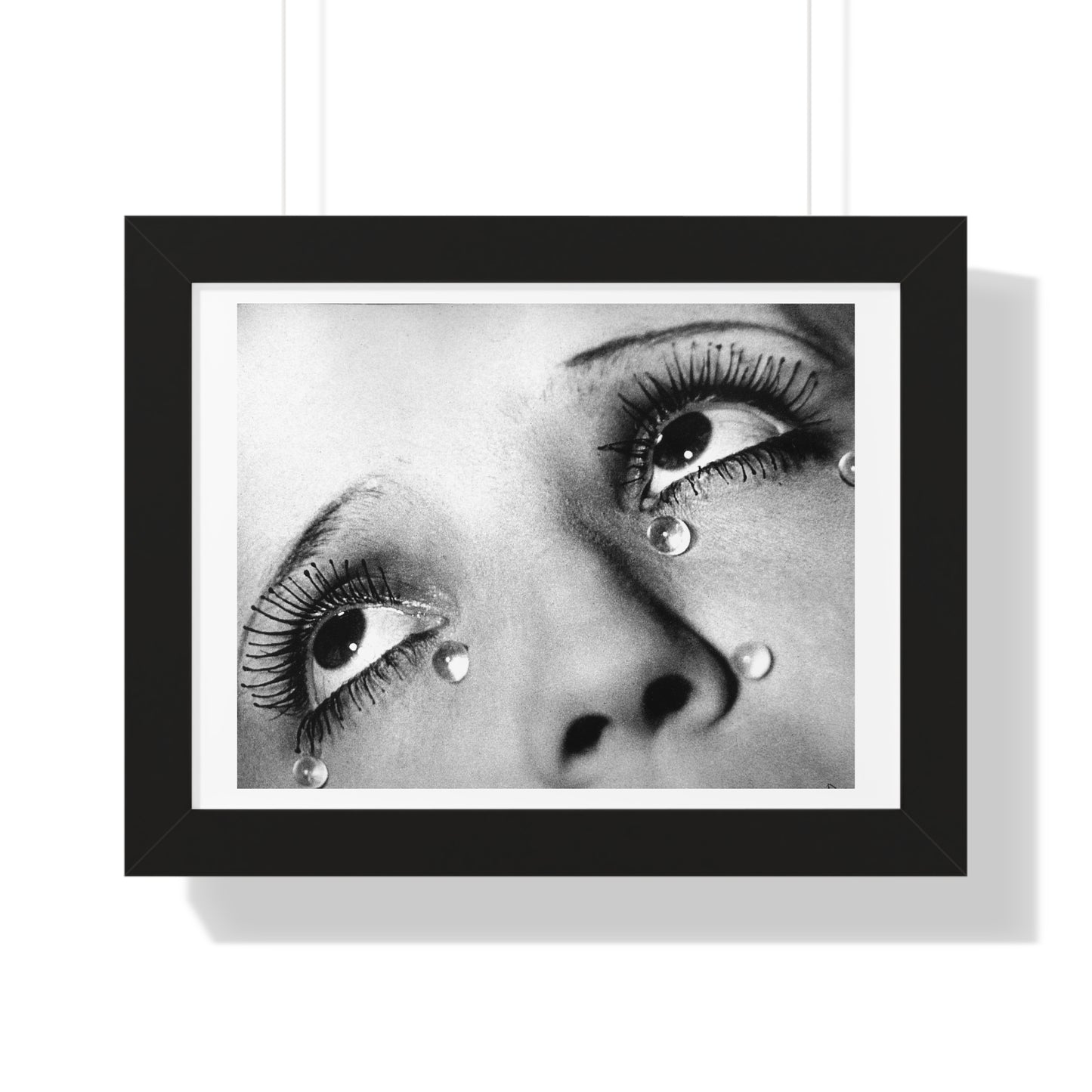 MAN RAY - GLASS TEARS, 1932 - FRAMED POSTER