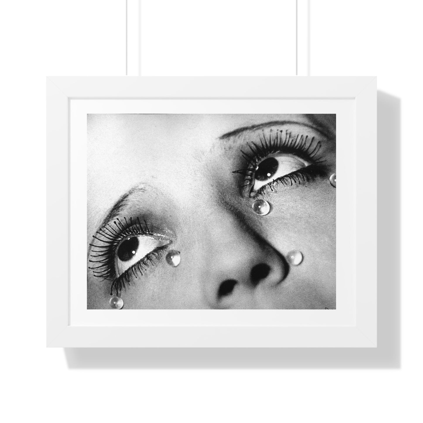 MAN RAY - GLASS TEARS, 1932 - FRAMED POSTER