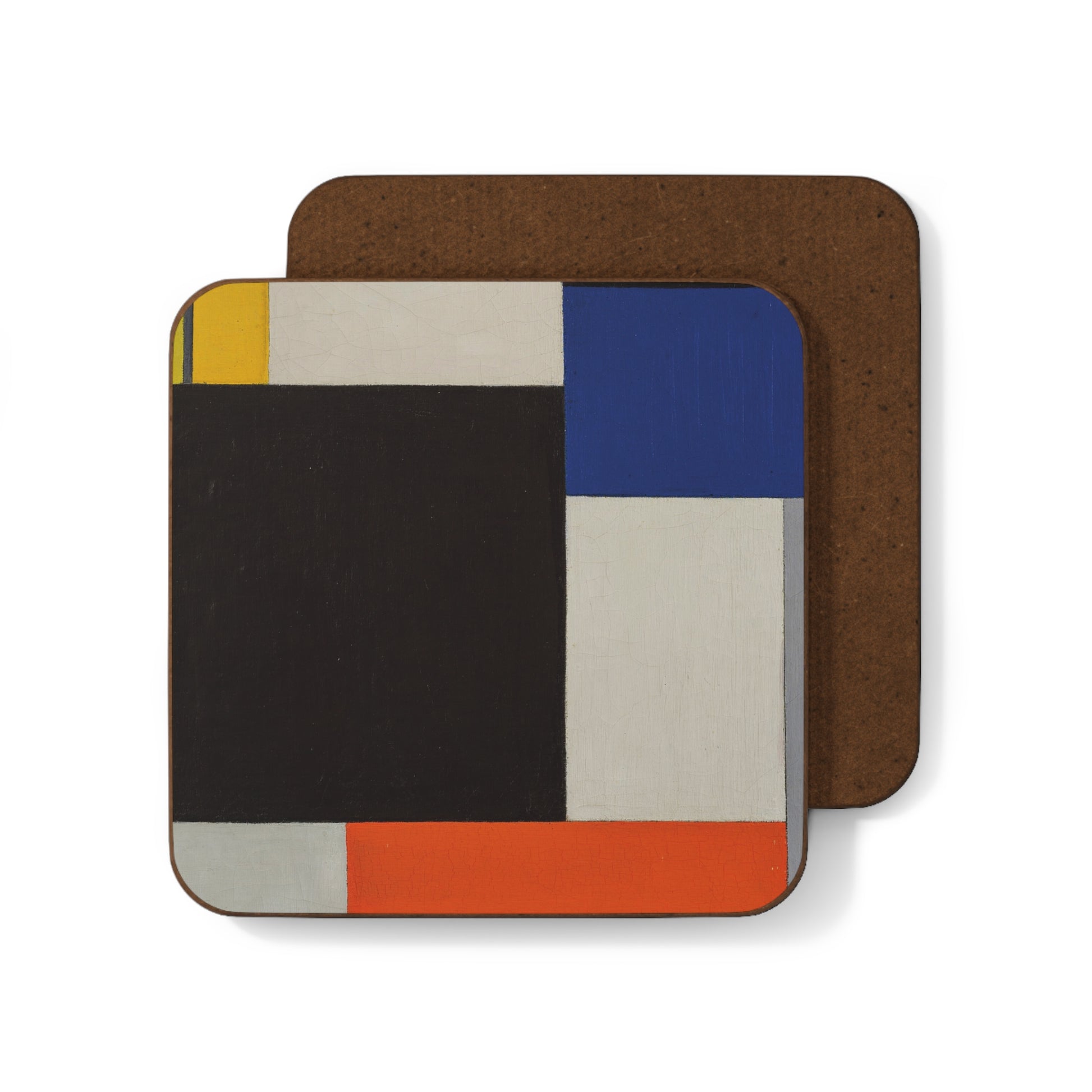 THEO VAN DOESBURG - COMPOSITION XXI - HARDBOARD BACK COASTER