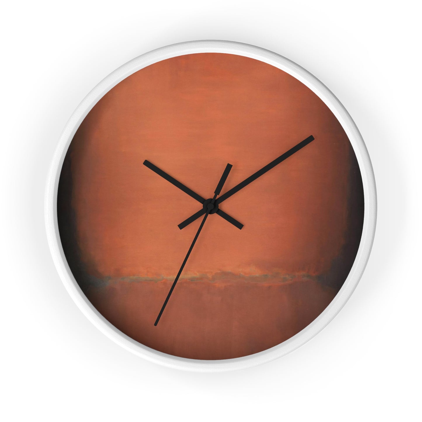 MARK ROTHKO - ABSTRACT - WOODEN WALL ART CLOCK 