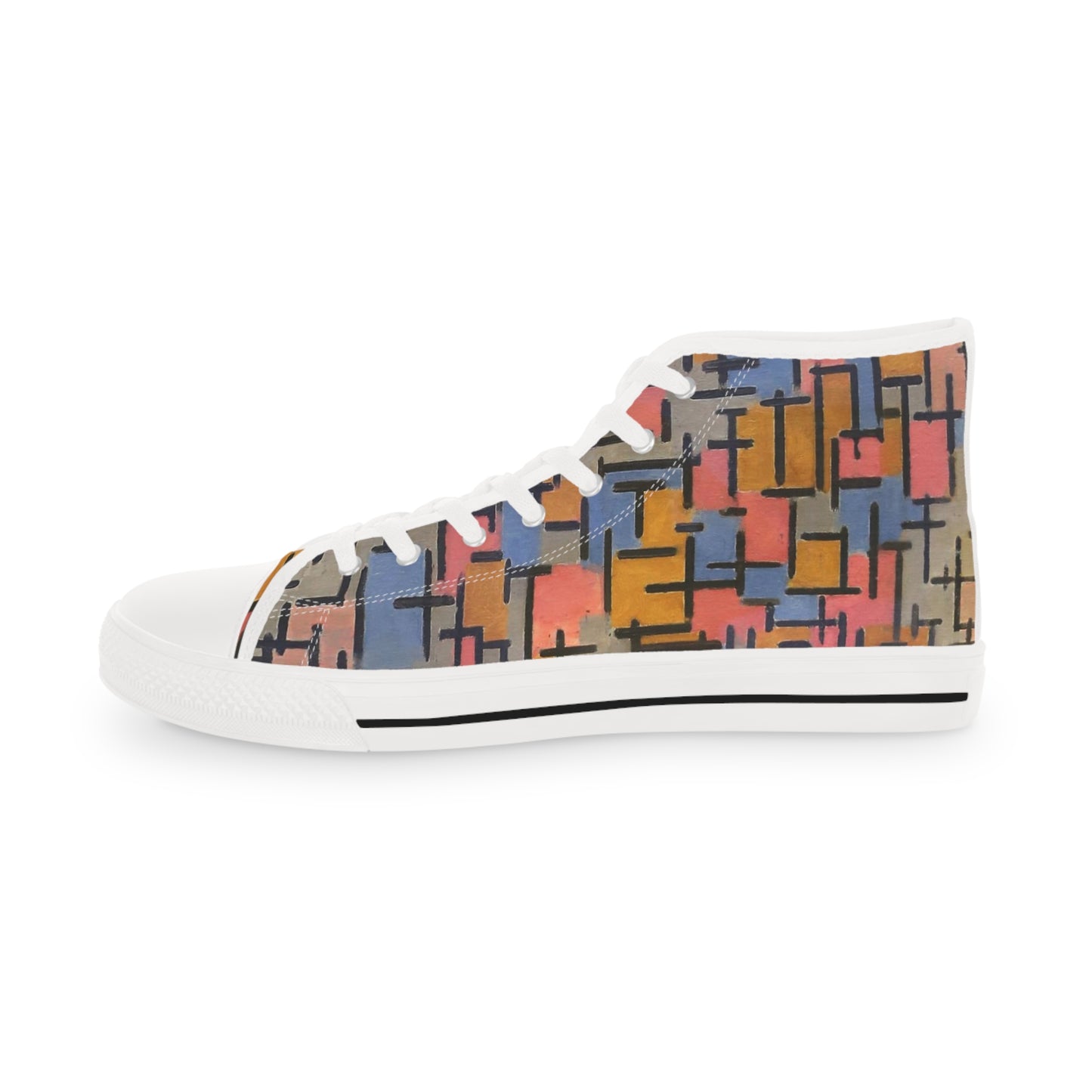 PIET MONDRIAN - COMPOSIZIONE - HIGH TOP SNEAKERS FOR HIM 