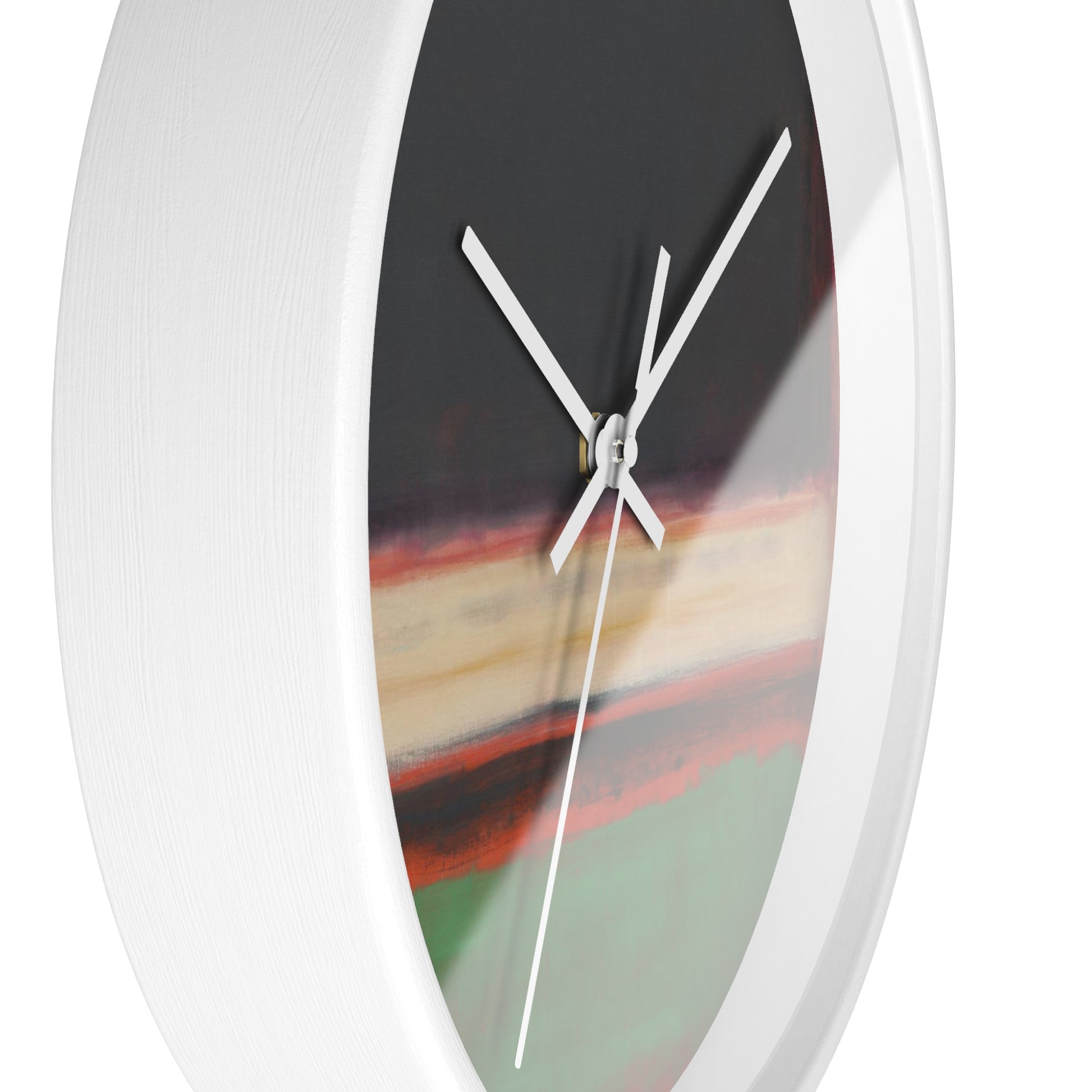 MARK ROTHKO - ABSTRACT - WOODEN WALL ART CLOCK 