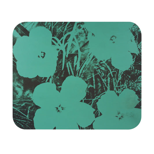 ANDY WARHOL - TEN-FOOT FLOWERS - ART MOUSE PAD 