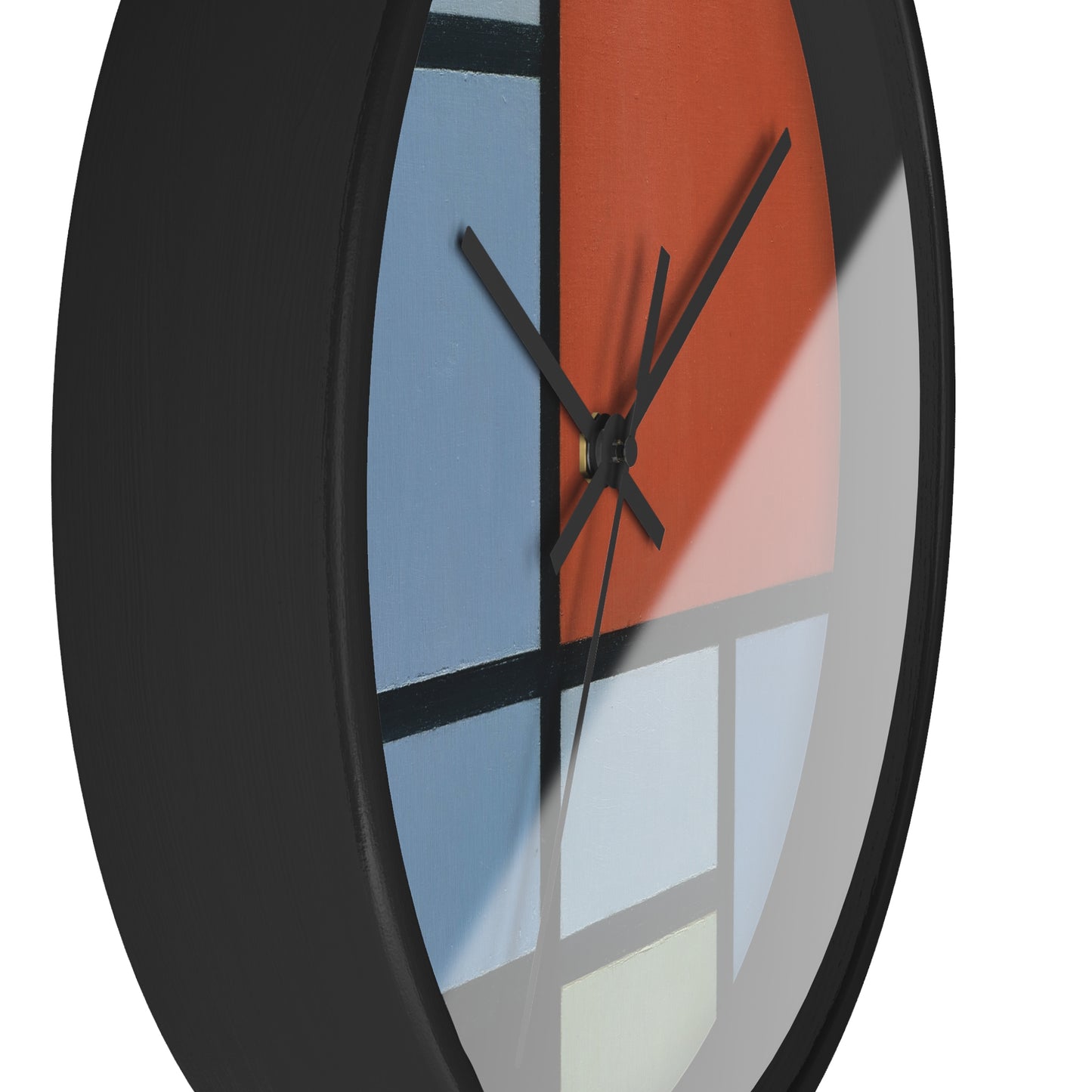 PIET MONDRIAN - COMPOSITION - WOODEN ART WALL CLOCK