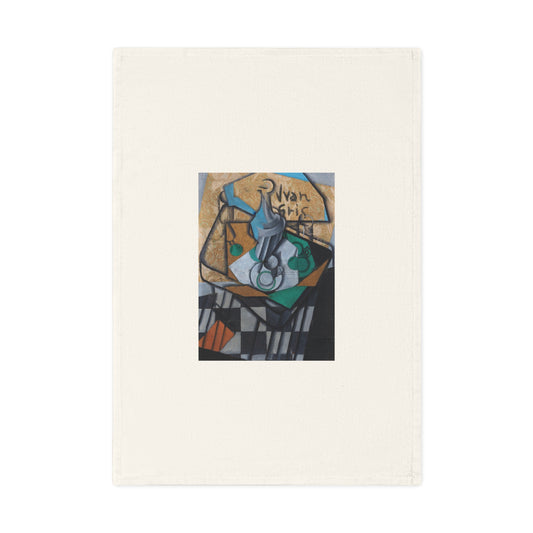 JUAN GRIS - CARAFE, CUPS AND GLASSES - ORGANIC COTTON KITCHEN HAND TOWEL