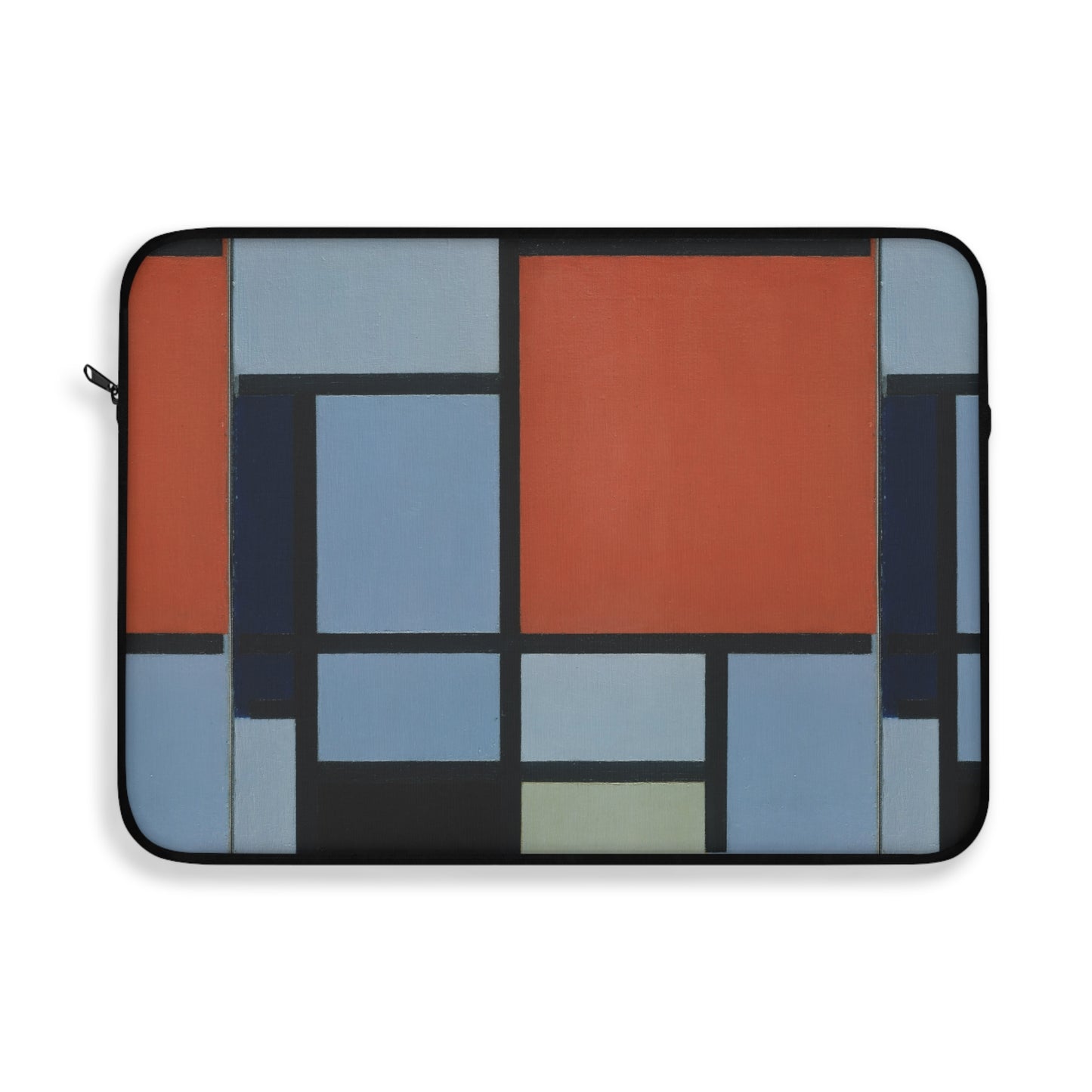 a laptop case with a colorful design on it