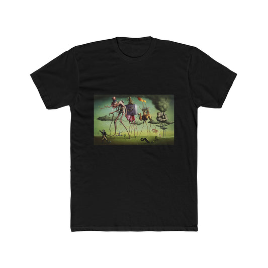 SALVADOR DALI - THE AMERICAN DREAM - UNISEX COTTON CREW TEE