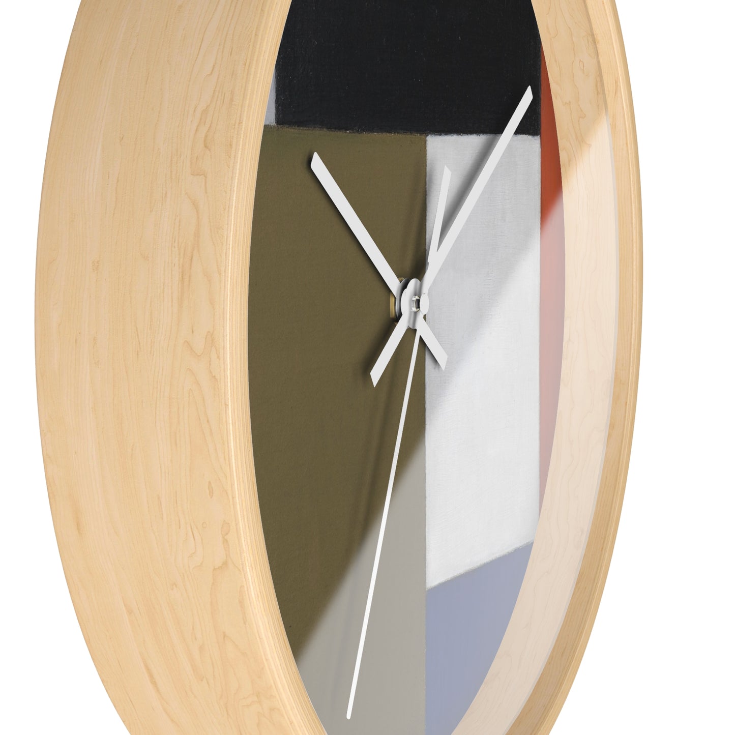 THEO VAN DOESBURG - COMPOSITION - WOODEN ART WALL CLOCK