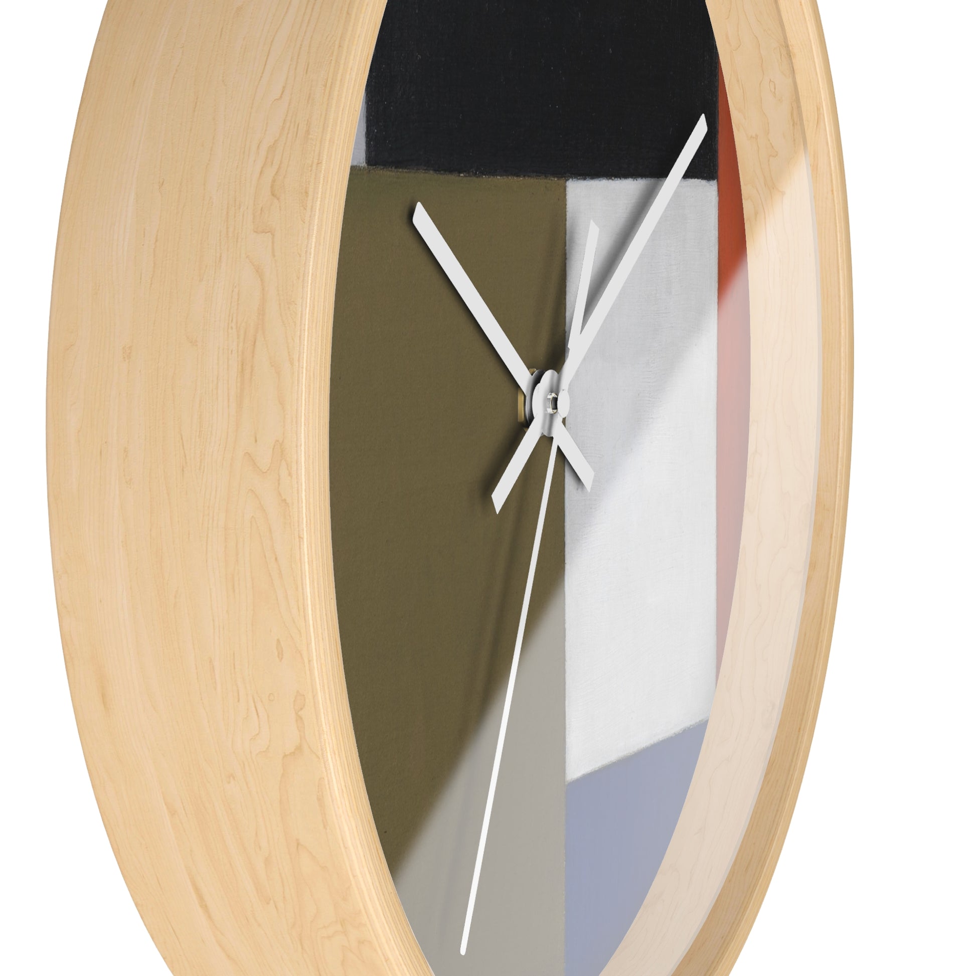 THEO VAN DOESBURG - COMPOSITION - WOODEN ART WALL CLOCK