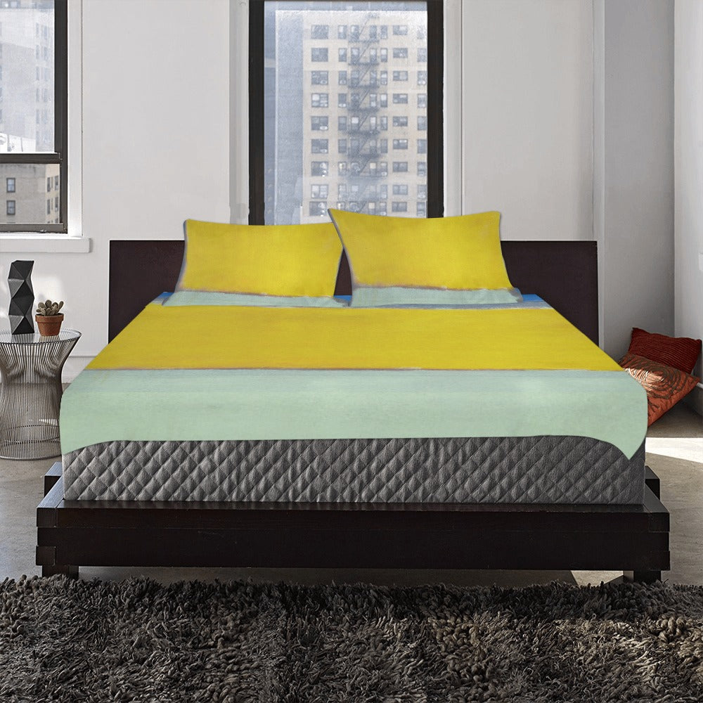 MARK ROTHKO - ABSTRACT - 3-PIECES BEDDING SET 