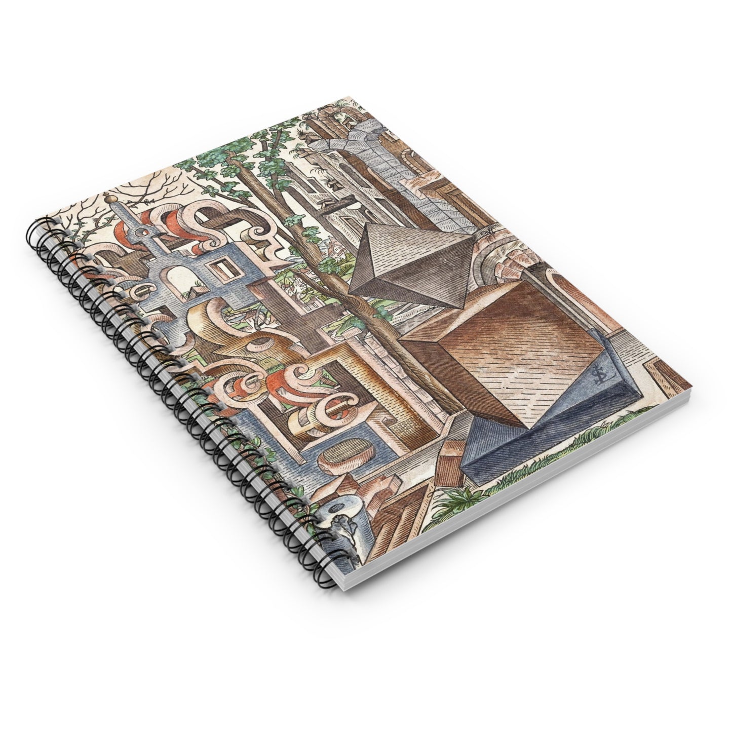 LORENZ STOER - GEOMETRIA et PERSPECTIVA Pl 01  - SPIRAL ART NOTEBOOK