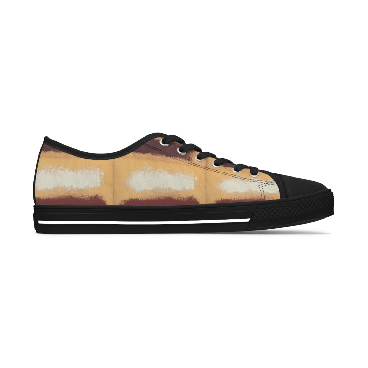 MARK ROTHKO - ABSTRACT - LOW TOP ART SNEAKERS FOR HER