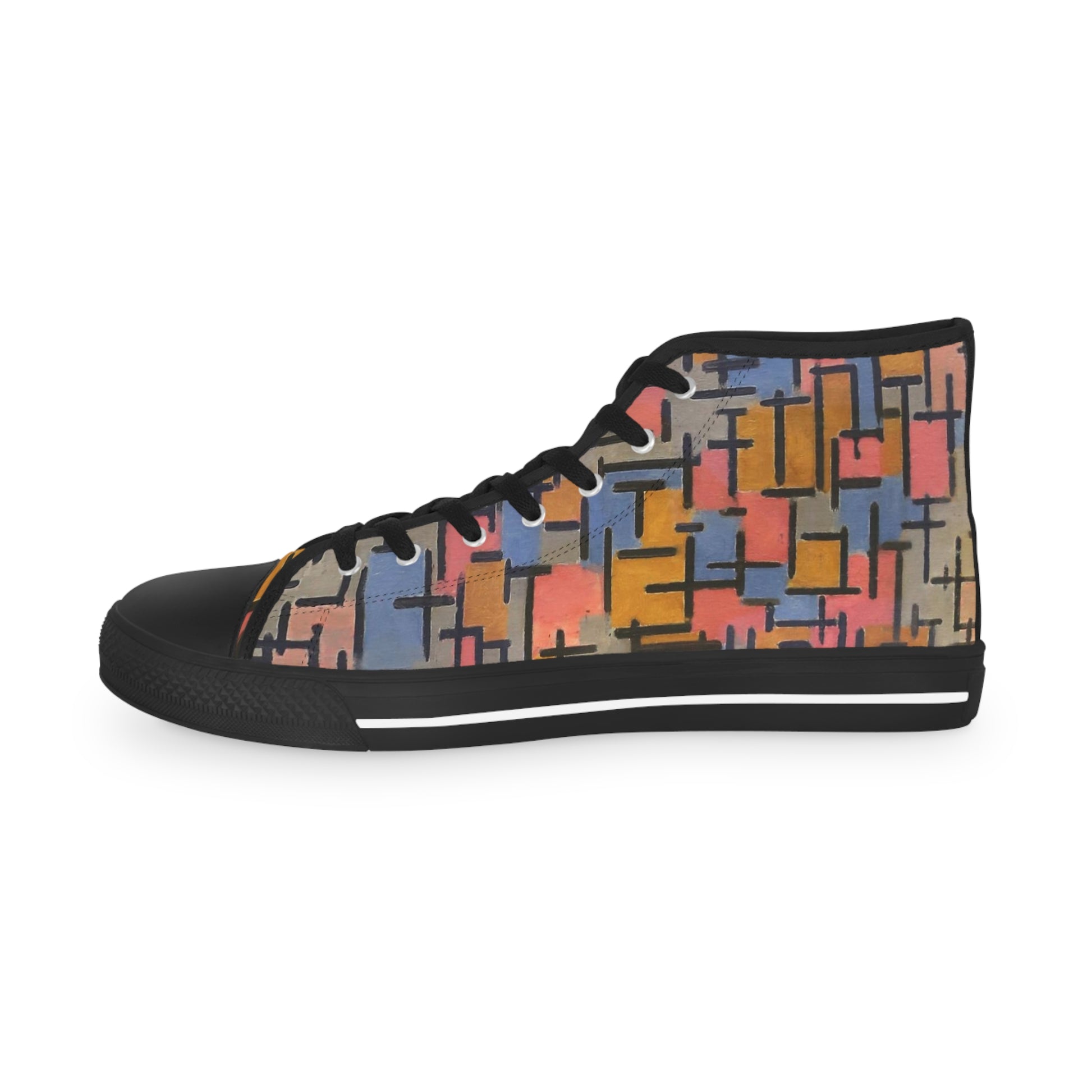 PIET MONDRIAN - COMPOSIZIONE - HIGH TOP SNEAKERS FOR HIM 