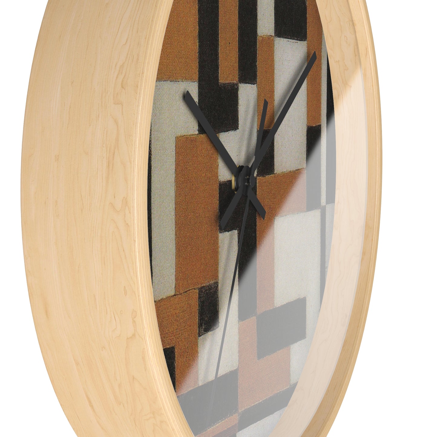 THEO VAN DOESBURG - COMPOSITION - WOODEN WALL ART CLOCK