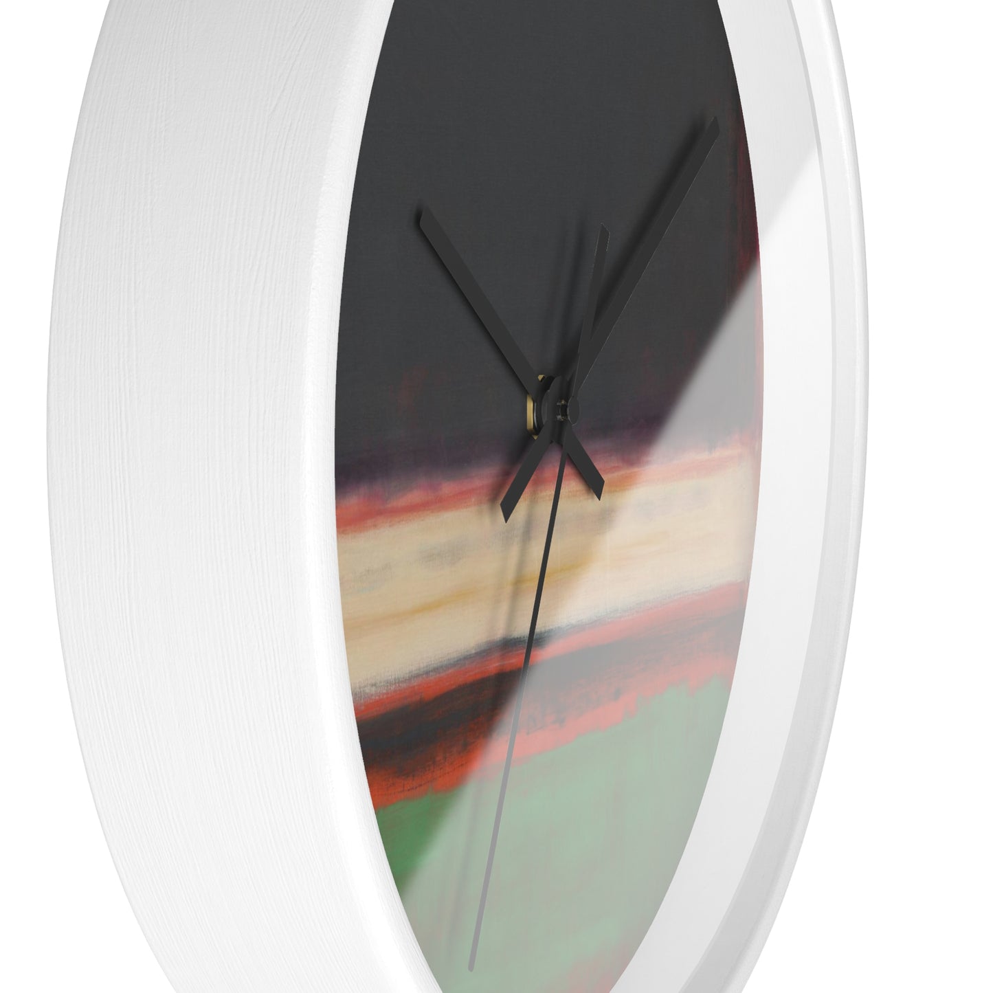 MARK ROTHKO - ABSTRACT - WOODEN WALL ART CLOCK 