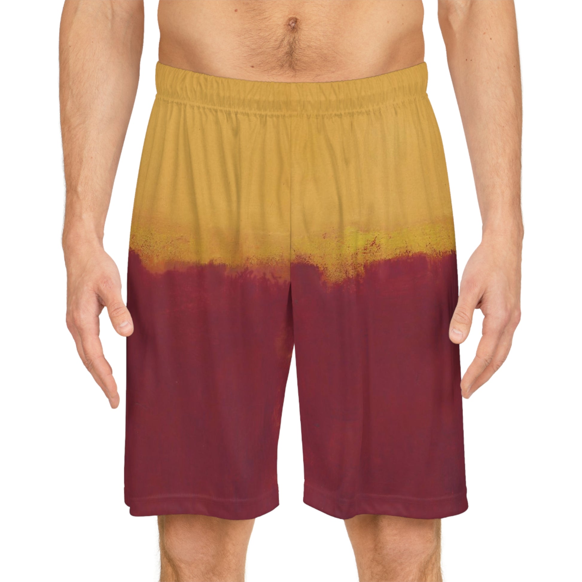 MARK ROTHKO - ABSTRACT - BASKETBALL SHORTS FOR HIM