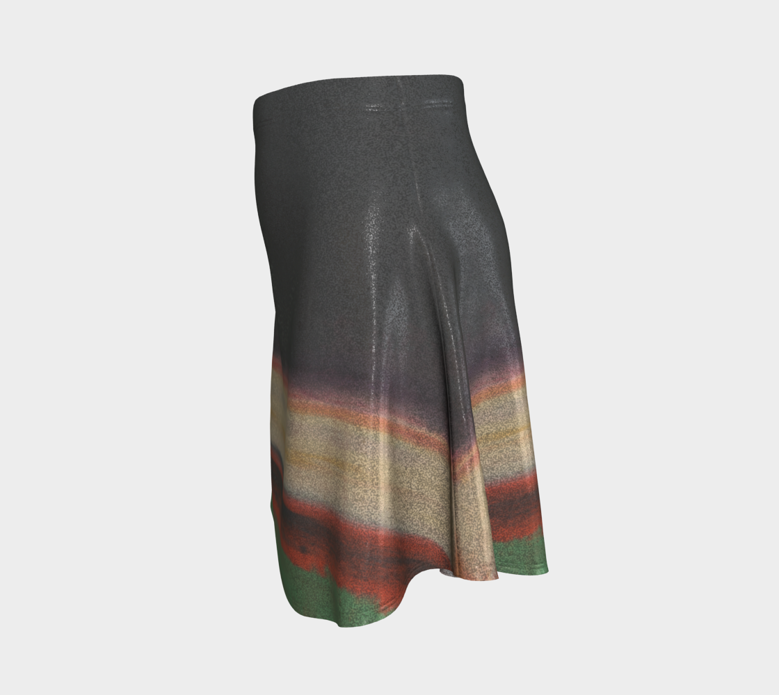 MARK ROTHKO - ABSTRACT ART - FLARE SKIRT 