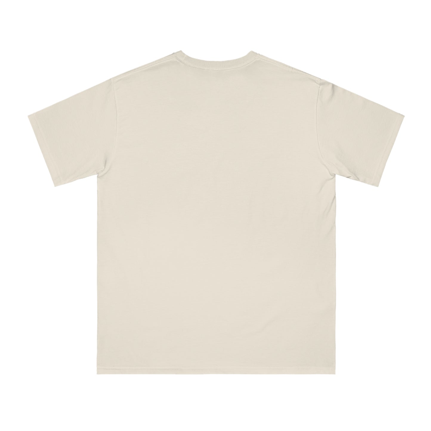 a white t - shirt that has a small logo on it
