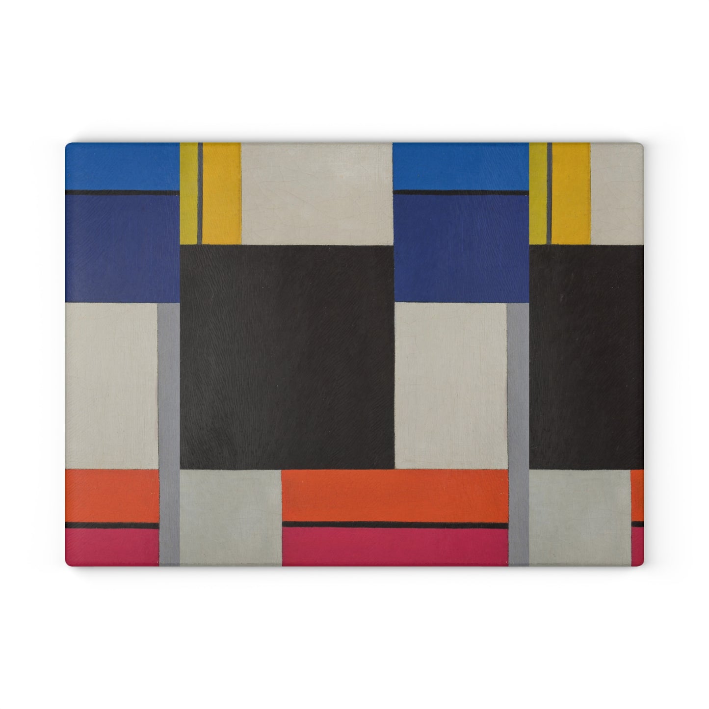 THEO VAN DOESBURG - COMPOSITION XXI - ART GLASS CUTTING BOARD