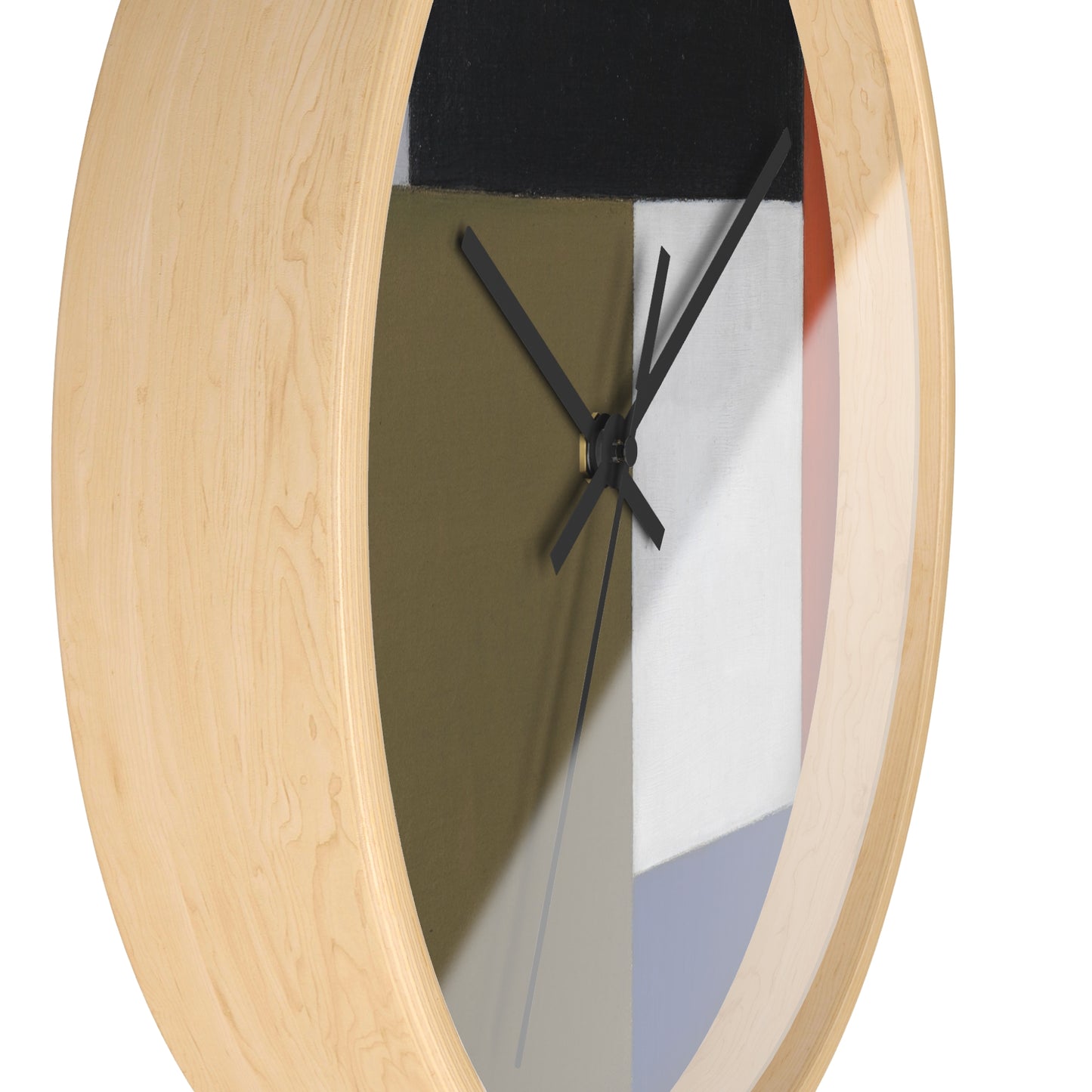 THEO VAN DOESBURG - COMPOSITION - WOODEN ART WALL CLOCK