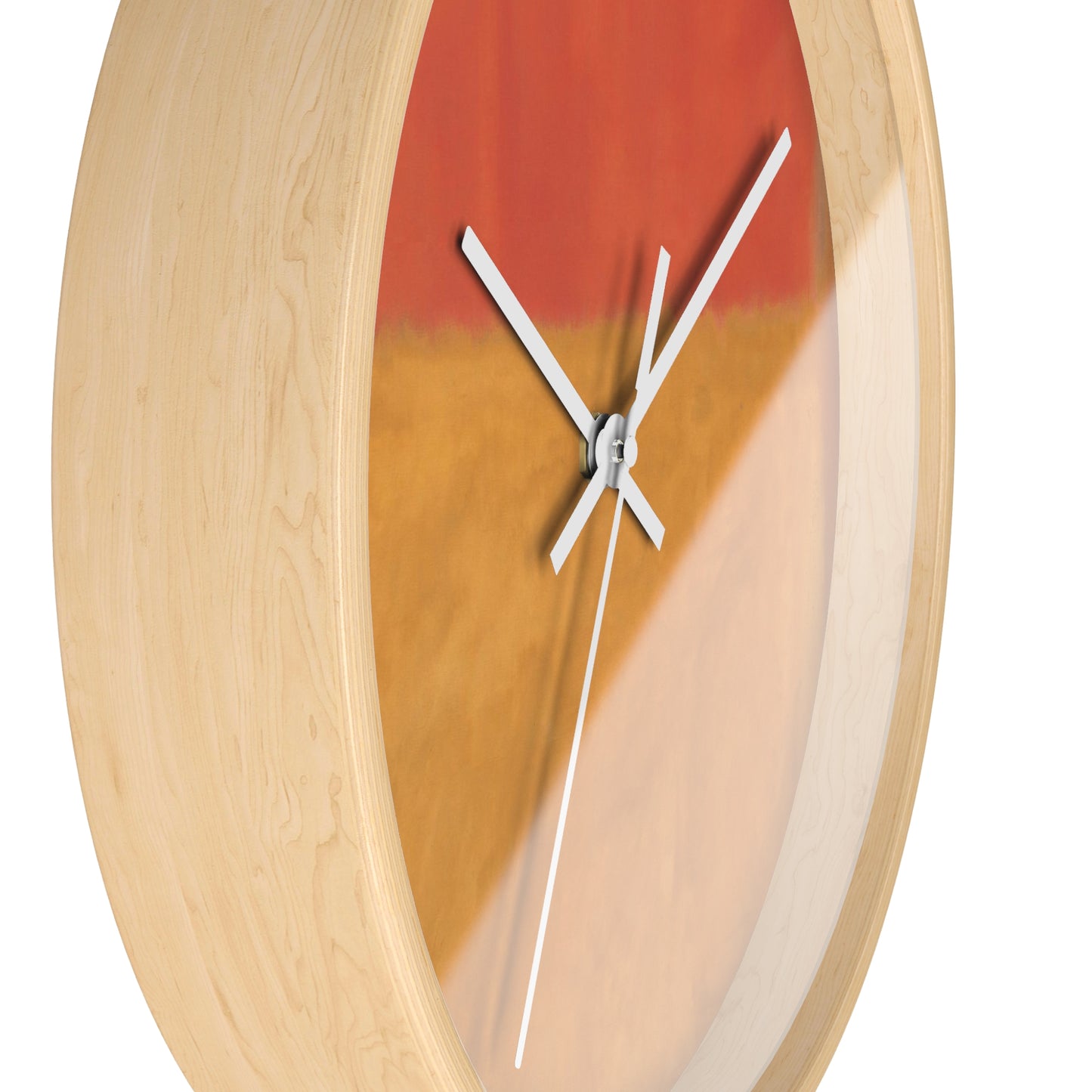 MARK ROTHKO - ABSTRACT - WOODEN WALL ART CLOCK 