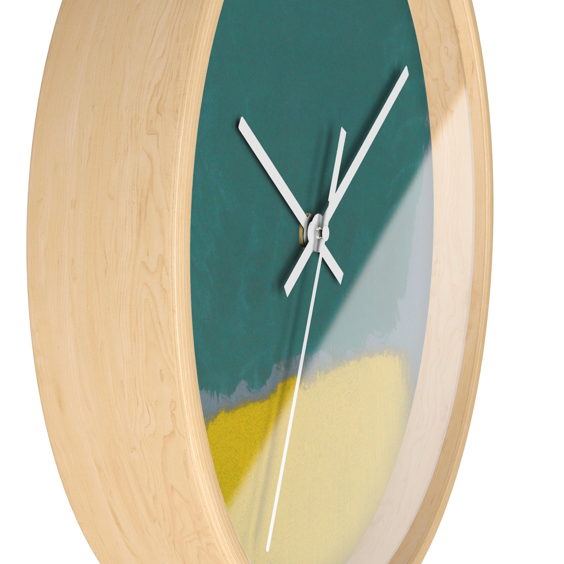 MARK ROTHKO - ABSTRACT - WOODEN WALL ART CLOCK 