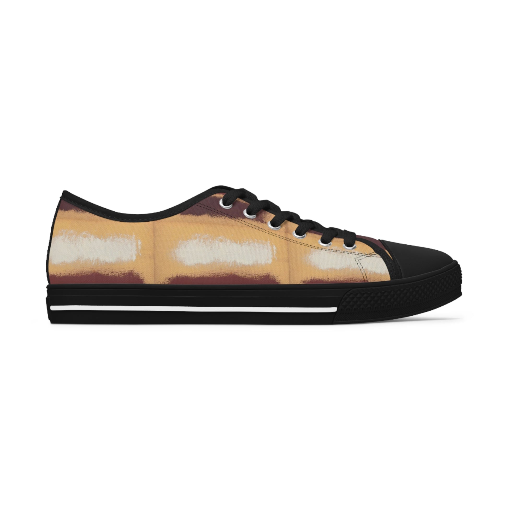 MARK ROTHKO - ABSTRACT - LOW TOP ART SNEAKERS FOR HER