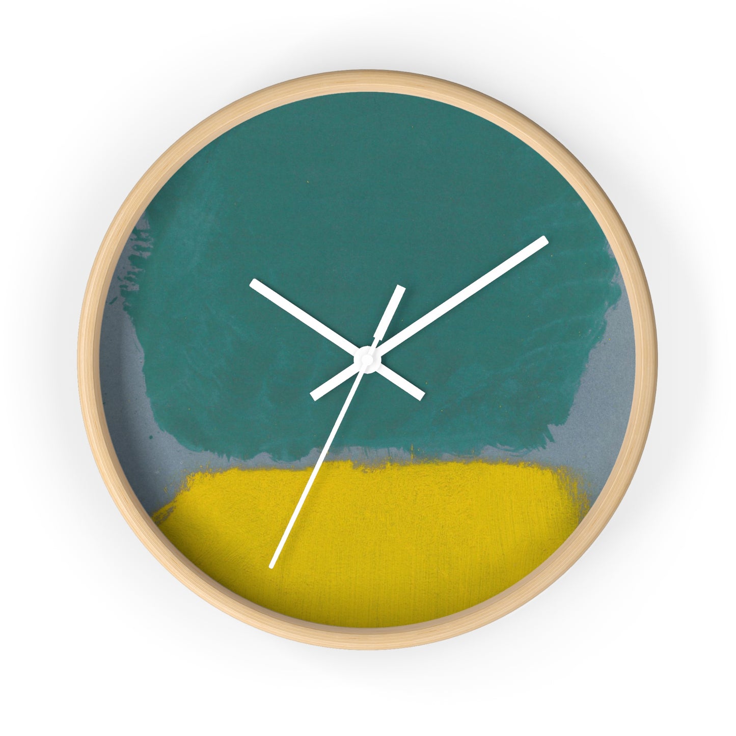 MARK ROTHKO - ABSTRACT - WOODEN WALL ART CLOCK 