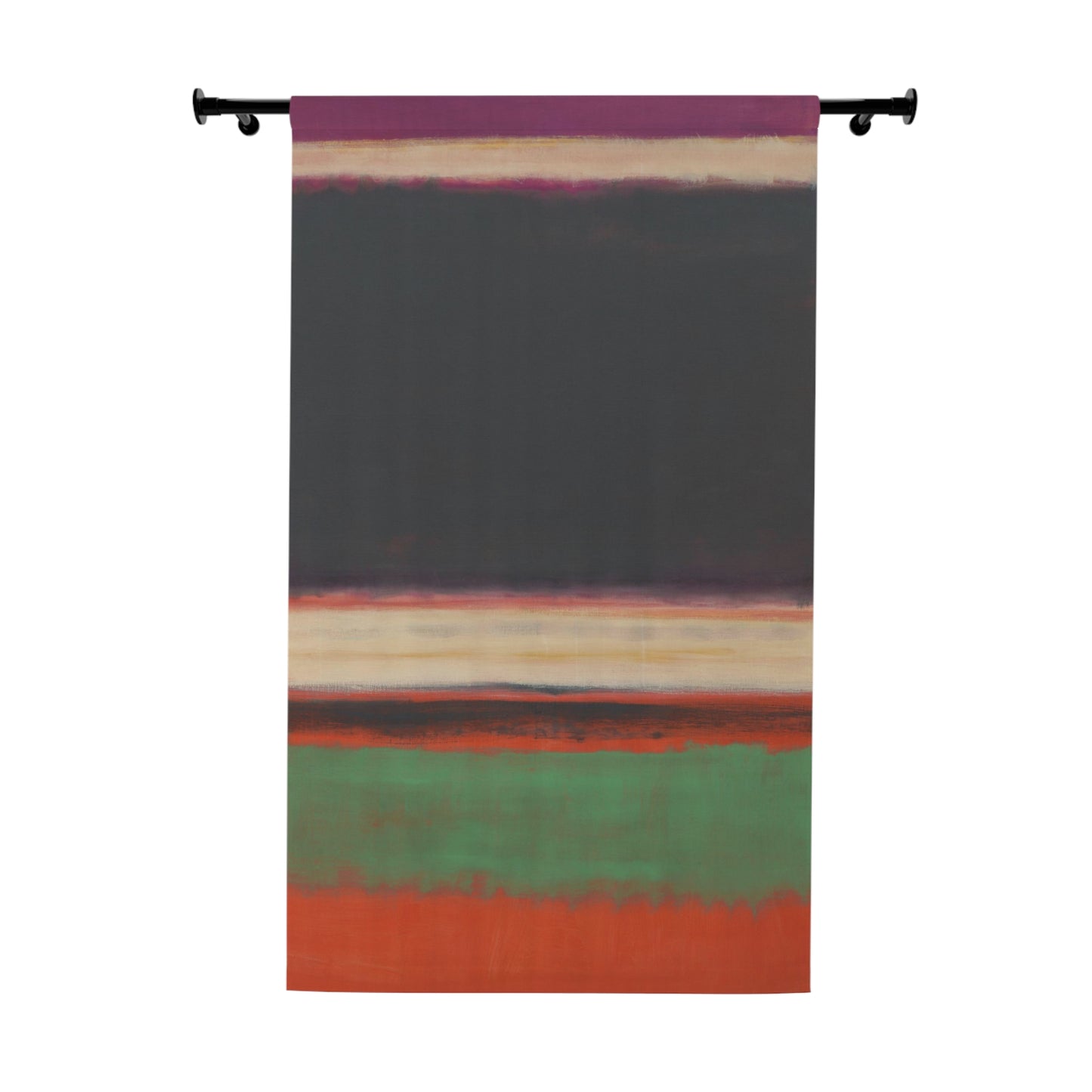 MARK ROTHKO - ABSTRACT - WINDOW ART CURTAIN 