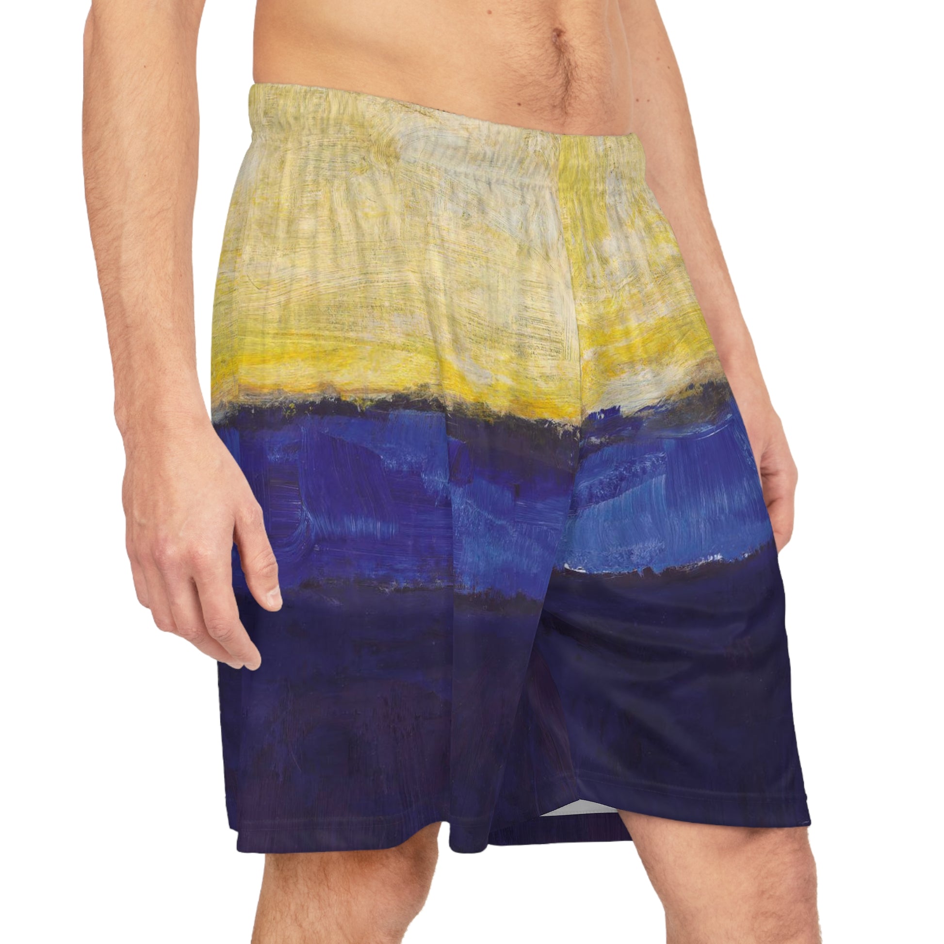 MARK ROTHKO - ABSTRACT - BASKETBALL SHORTS FOR HIM