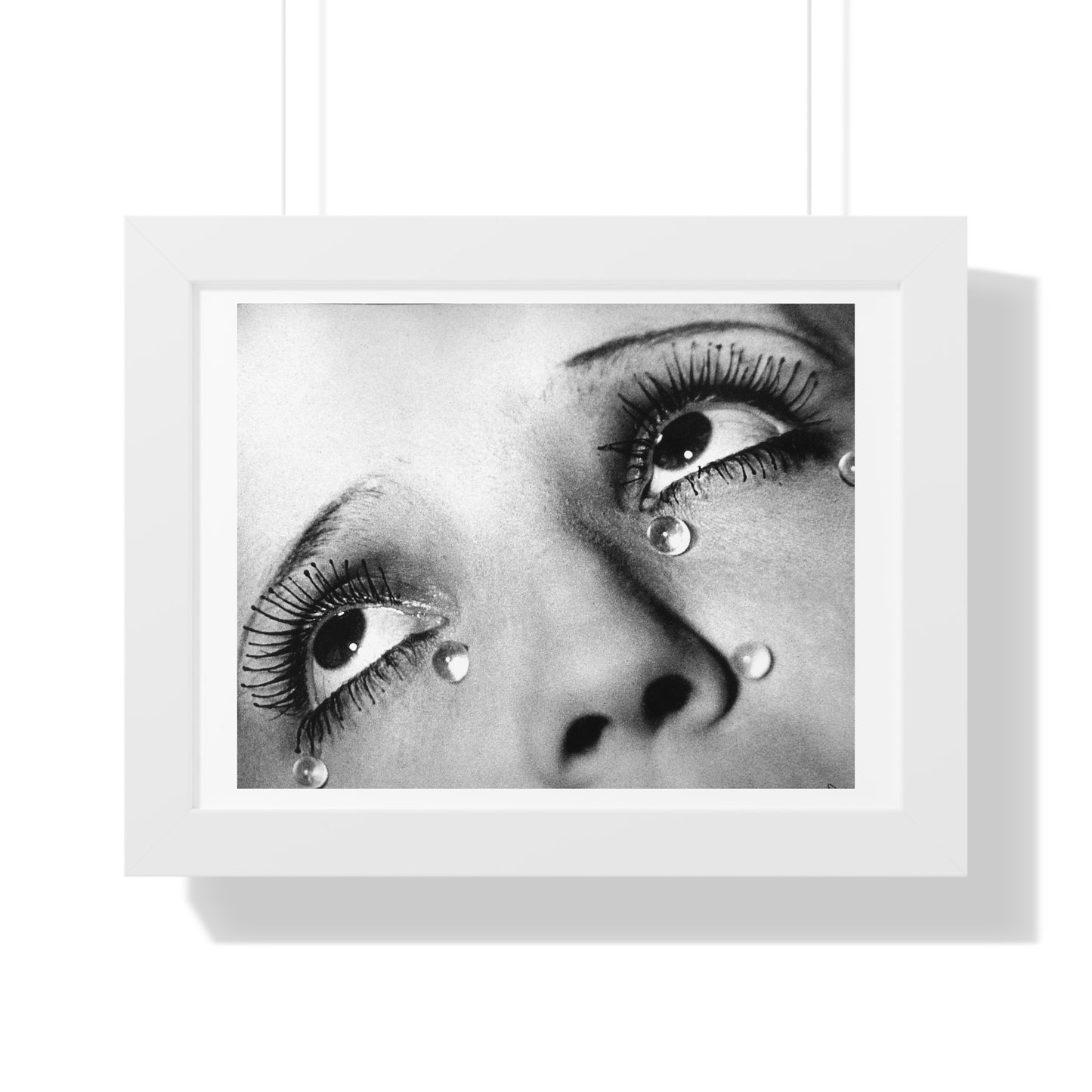 MAN RAY - GLASS TEARS, 1932 - FRAMED POSTER